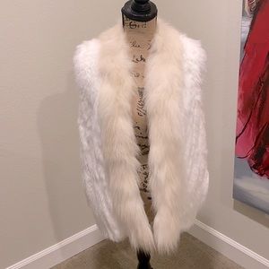 Elizabeth and James Fur Vest - Lower price!